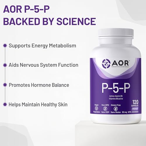 AOR P5P Complément de Vitamine B6 50 mg
