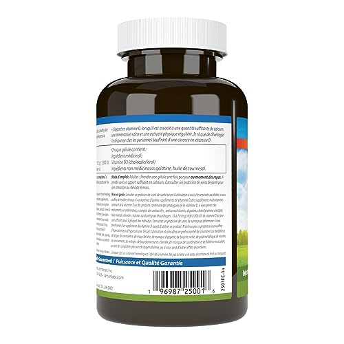 Carlson - Vitamin D3, 2500 IU (62.5 mcg), Cholecalciferol, Vitamin D Supplements, Vitamin D3 Soft Gels