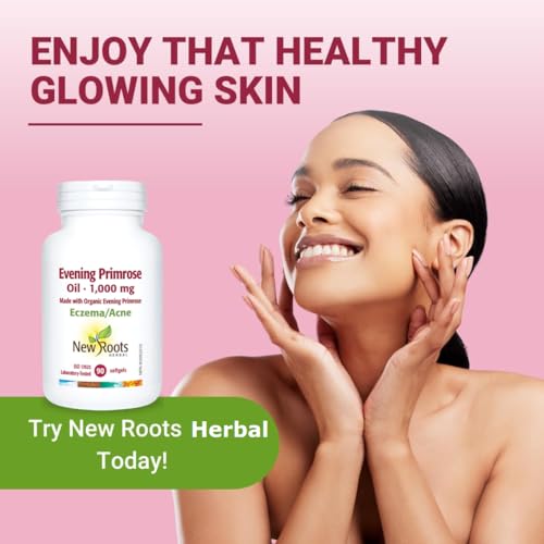 New Roots Herbal - Huile d'onagre 1 000 mg