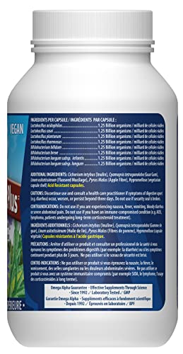 Ultra Probiotic Plus, 60 Vcapsules, Omega Alpha-Pack Option