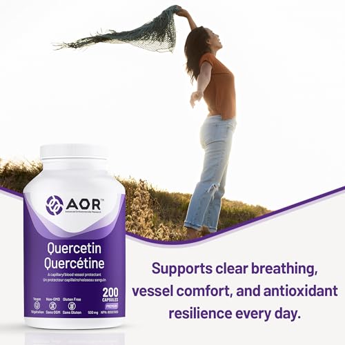 AOR - Quercétine en gélules - Antioxydant naturel et bioflavonoïde