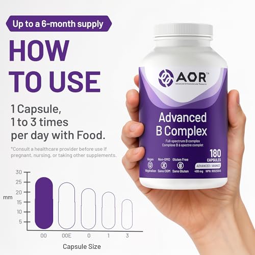 AOR Complexe B avancé 499 mg