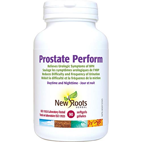 New Roots Herbal Prostate Perform, Pumpkin Seed Oil, 90 Softgels