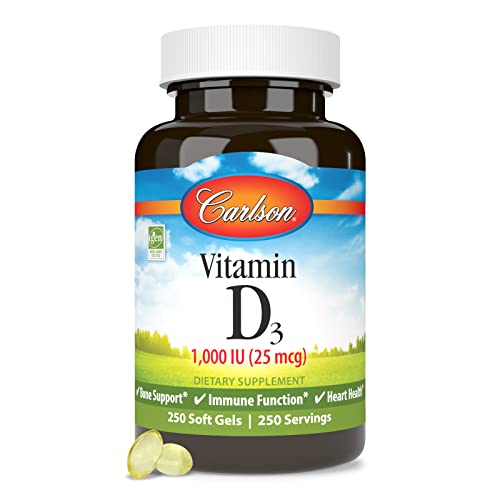 Carlson Vitamine D3 1000 UI