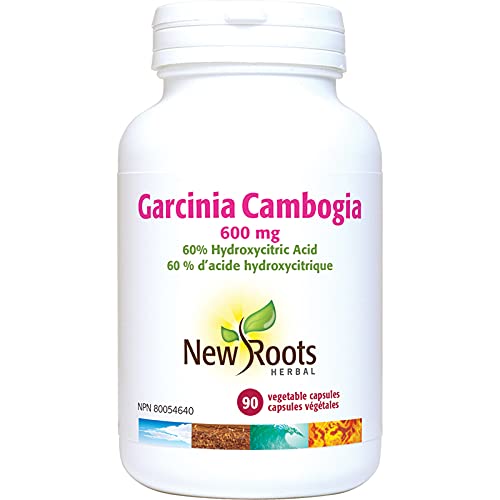 New Roots Herbal Garcinia Cambogia, Malabar Tamarind, 90 Capsules