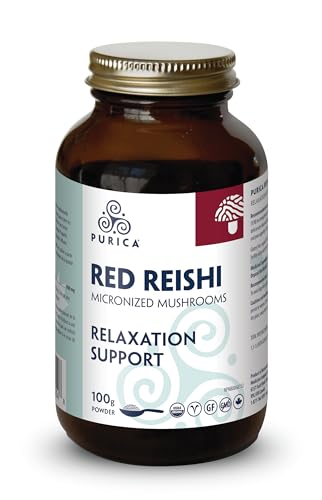 Purica Red Reishi Micronized Mushroom Powder