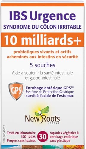 New Roots Herbal Probiotiques Urgence SCI 10 Milliards+