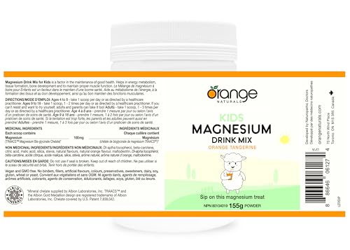 Orange Naturals - Magnésium pour enfants