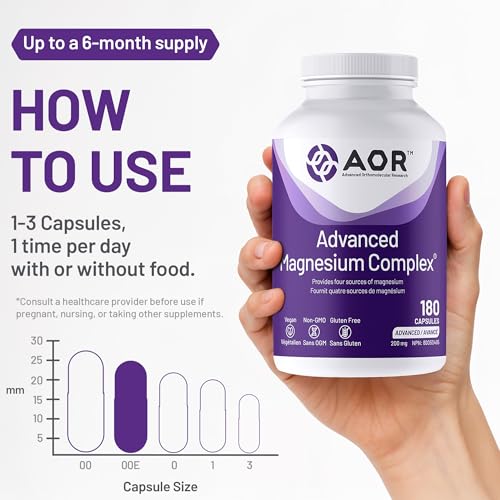 AOR Complexe de Magnésium Avancé 200mg