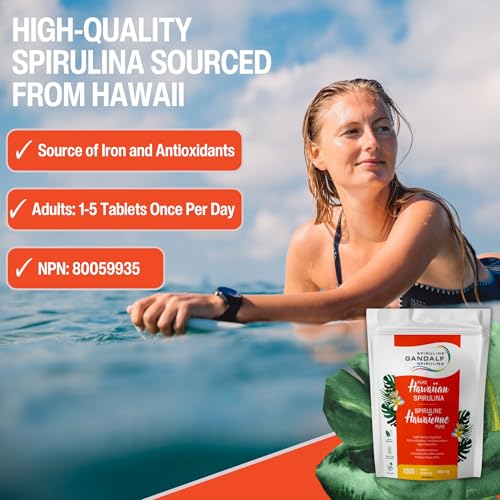 Gandalf Pure Hawaiian Spirulina 1000mg
