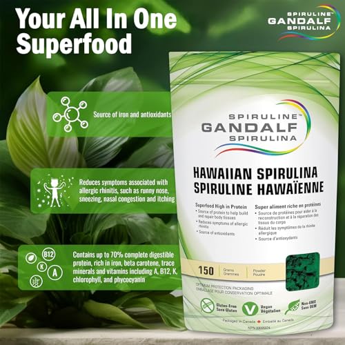 Gandalf Certified Organic Spirulina Powder