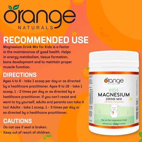 Orange Naturals - Magnésium pour enfants