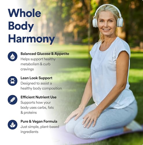 Chromium Picolinate 500mcg - Glucose and Blood Sugar Support Supplement - Muscle Mass and Metabolism Support - An alternative to berberine - 3rd Party Tested - Formulated & Made in Canada