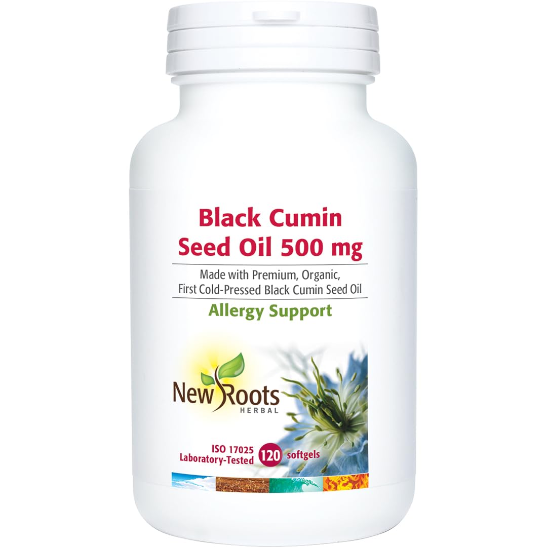 New Roots Herbal Black Seed Oil, Nigella Sativa, Cold Pressed
