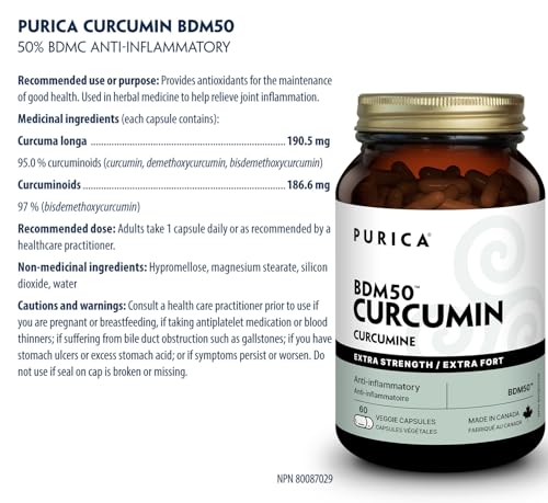 PURICA - Curcuma Capsules Extra Fort