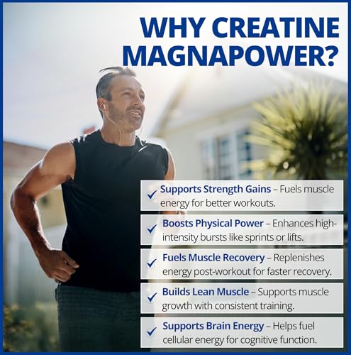 CanPrev Creatine MagnaPower Powder - Helps to Support Normal Muscle Function
