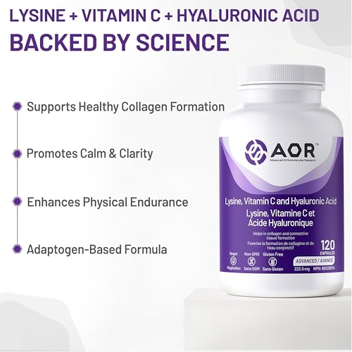 AOR Lysine, acide hyaluronique et vitamine C