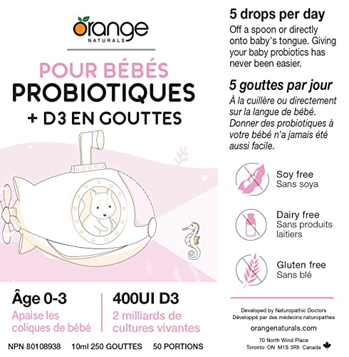 Orange Naturals - Probiotiques pour enfants