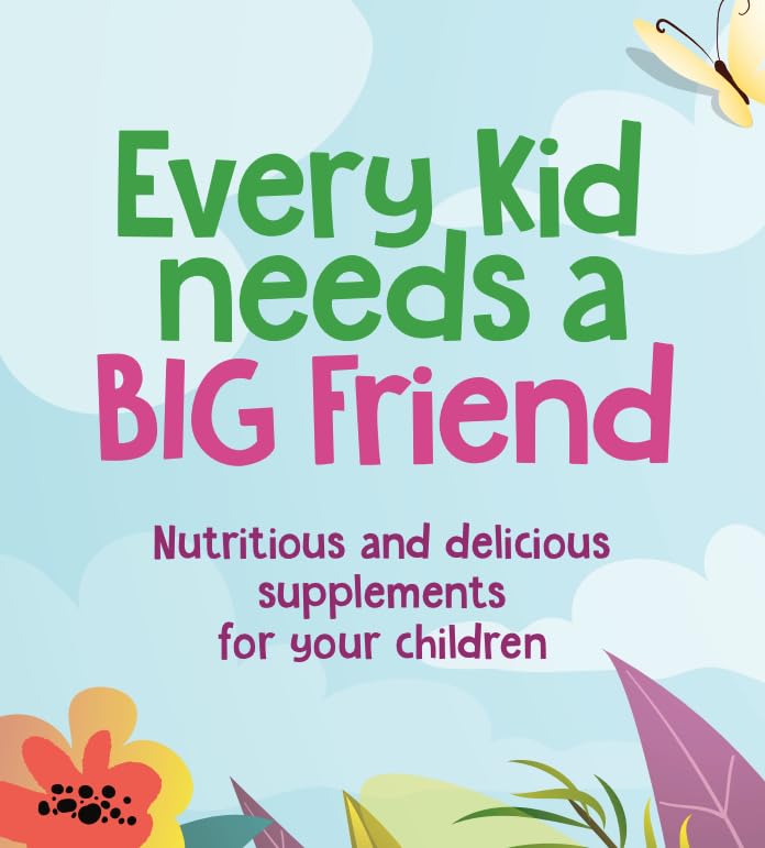 Natural Factors Big Friends KIDS Vitamin D3 400 IU, 250 Chewable Tablets, Berry Bunch, Allergen-Free, Sugar Free, Supports Healthy Immune System & Bone Health, Proudly Canadian