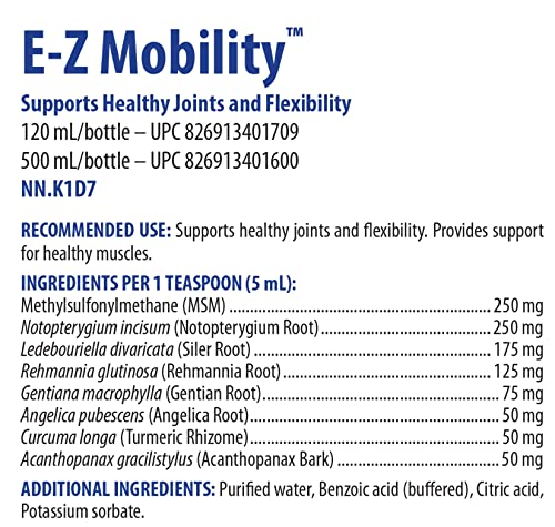 Pets Performance and Mobility- E-Z Mobility, 500ml-Omega Alpha