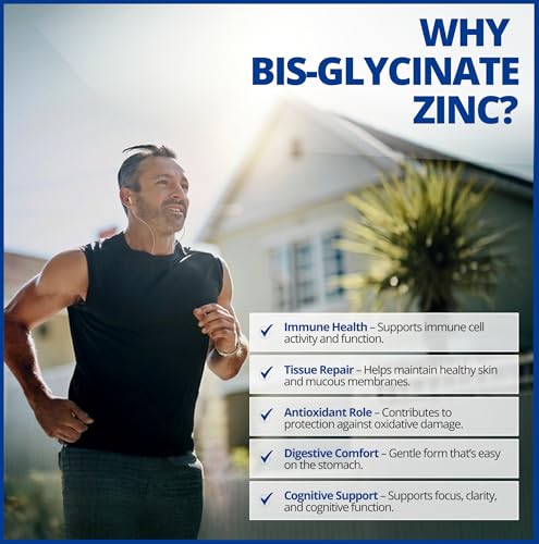 CanPrev Zinc Bis-Glycinate 25mg de zinc élémentaire pur par capsule - Produits de Santé Naturels