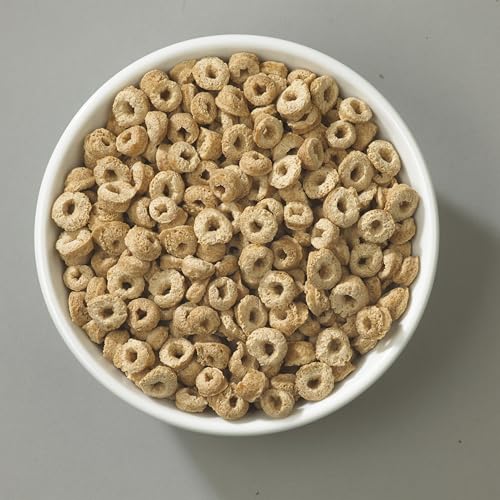 Farm Girl Honey Nut Cocoa Cereal, Artistian Keto Cereal Rainbown Hoops Cinnamon Crisps Vegan and Paleo Diets - Made in Canada