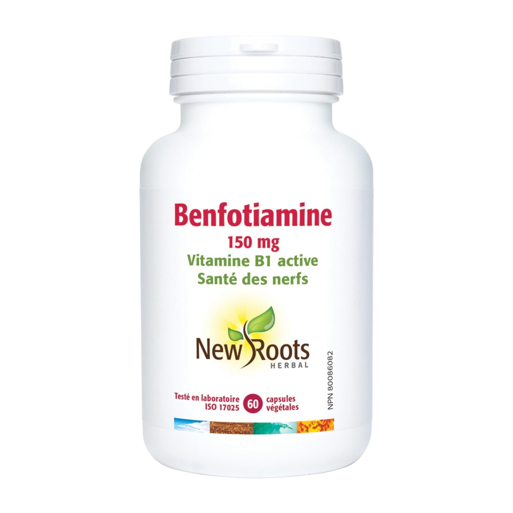 New Roots Herbal Benfotiamine Vitamine B1 150 mg