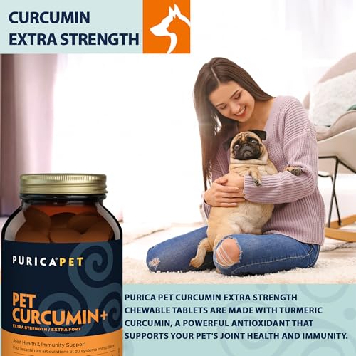 PURICA Curcuma Plus Extra Fort pour animaux de compagnie