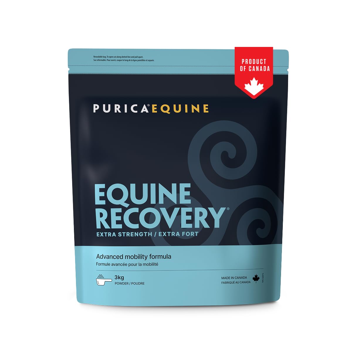 PURICA Recovery Extra Strength Extra Fort - Supplément pour Chevaux - Favorise la Santé et la Performance du Cheval, avec MSM et Glucosamine