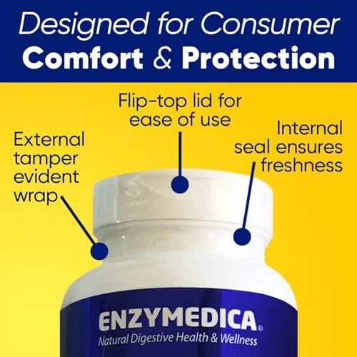 Enzymedica - Digest Spectrum - Broad-Spectrum Digestive Enzyme Supplement for Comfortable Mealtime Experience, Helps with Food Sensitivity Support, Dairy, Gluten-Free