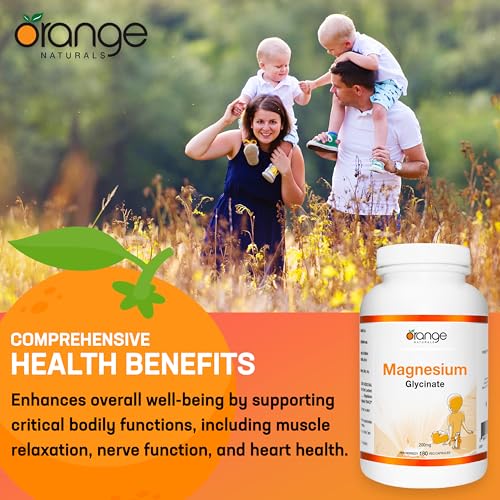 Orange Naturals Magnésium Glycinate 200mg