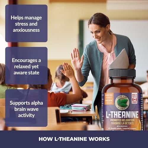 Pure Lab Vitamins - L-Théanine 125mg