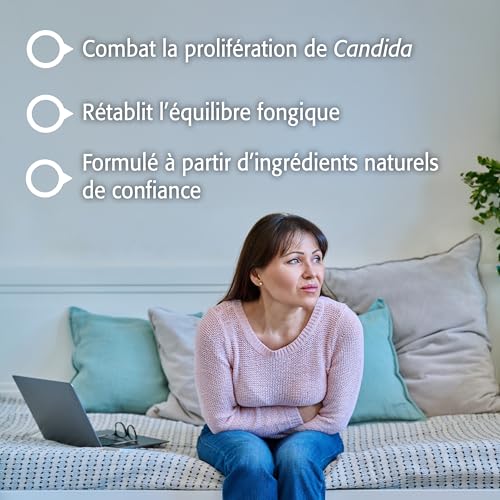 New Roots Herbal - Candida Stop, 90 gélules végétales - Supplément de nettoyage de la candidose - Favorise la santé digestive, améliore les affections cutanées, soutient la santé cérébrale et réduit les envies de sucre