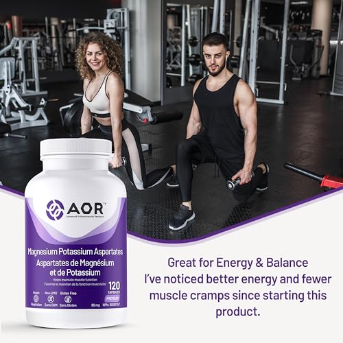 AOR Magnésium Potassium Aspartate 80mg