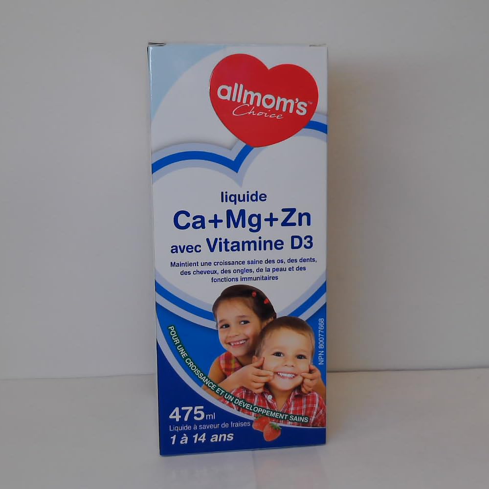 AllMom's Choice Ca + Mg + Zn with Vitamin D3