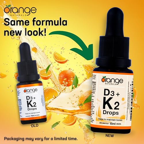 Orange Naturals - Vitamine D3+K2
