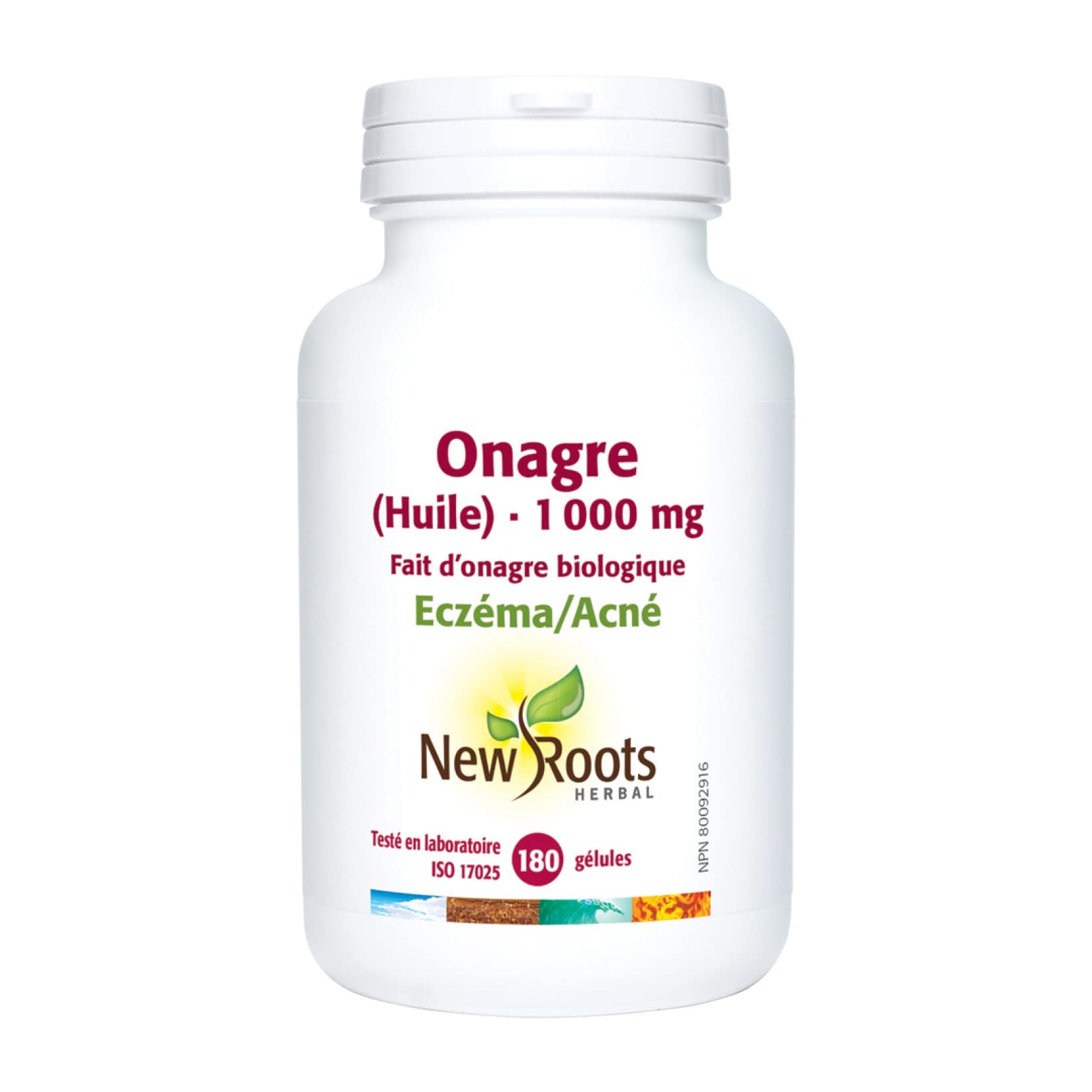 New Roots Herbal - Huile d'onagre 1 000 mg