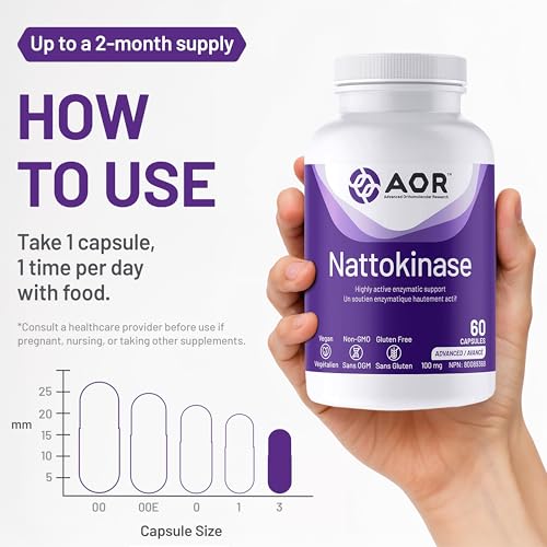 AOR Recherche orthomoléculaire avancée - Nattokinase