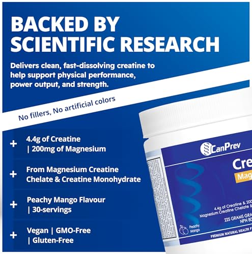 CanPrev Creatine MagnaPower Powder - Helps to Support Normal Muscle Function