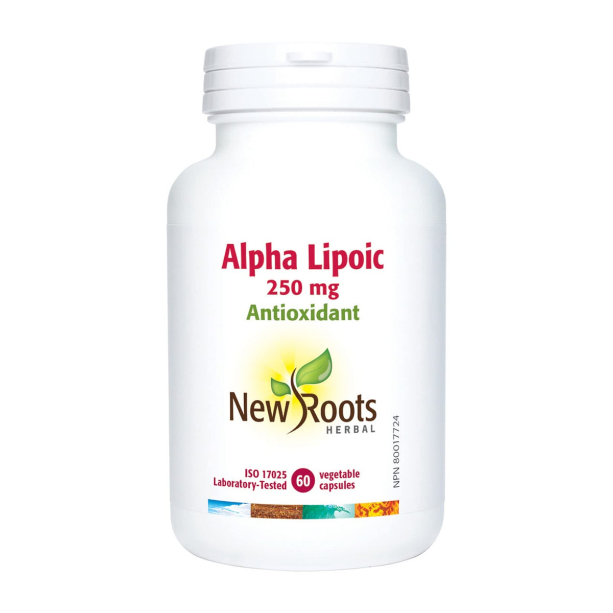New Roots Herbal Alpha Lipoic Acid Supplement, 250 mg, 60 Day Supply