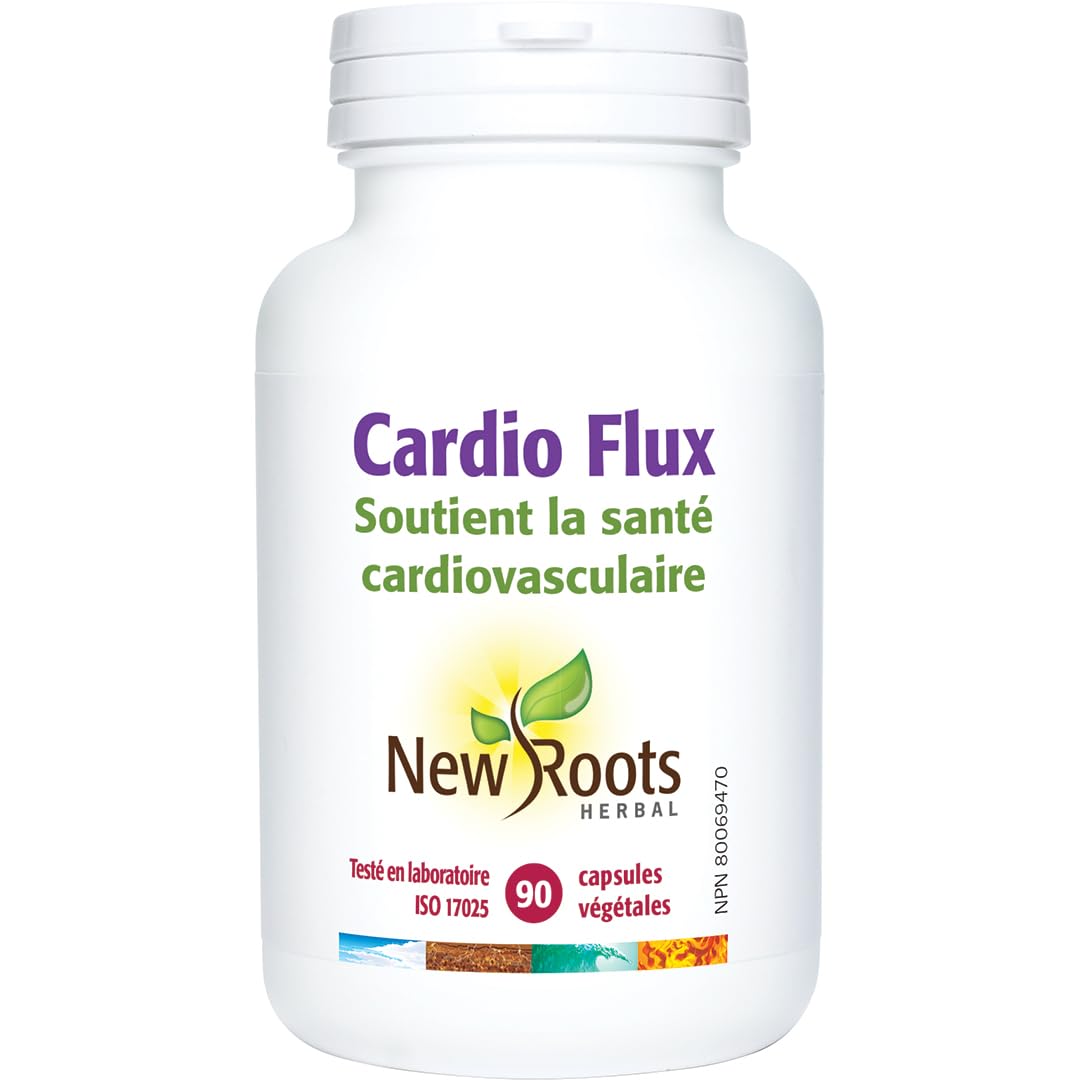 New Roots Herbal Cardio Flow CoQ10 Multivitamin 90 Veg Capsules, 90 Day