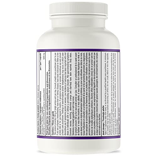 AOR ALCAR Acétyl-L-Carnitine 500mg 120 Gélules - Approvisionnement de 60 Jours - Supplément de L-Carnitine pour le Soutien Énergétique, la Performance Cognitive, la Clarté Mentale, Sans OGM, Végétalien, Format Pratique pour un Mode de Vie Équilibré