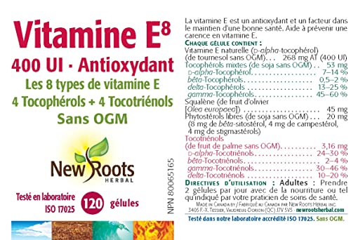 New Roots Herbal Vitamine E8