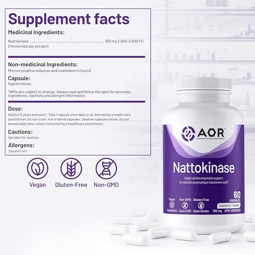 AOR Recherche orthomoléculaire avancée - Nattokinase