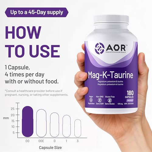 AOR Mag-K-Taurine 470 mg
