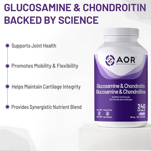 AOR Capsules de Glucosamine et Chondroïtine