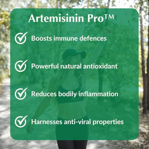 Artemisinin Pro™ - Remède par Provita | Artemisia Annua ou Armoise annuelle | Extrait 50:1 | Soutient le système immunitaire | Régule l'immunité | Basé sur la médecine traditionnelle chinoise