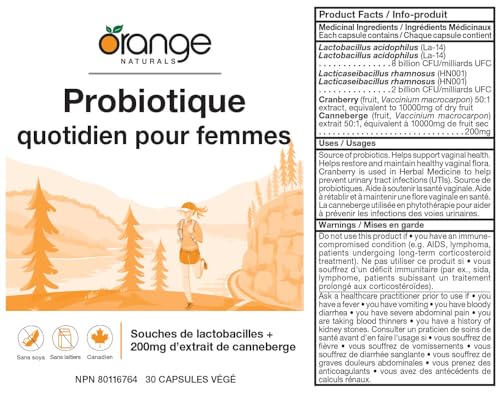 Orange Naturals - Probiotic Supplement