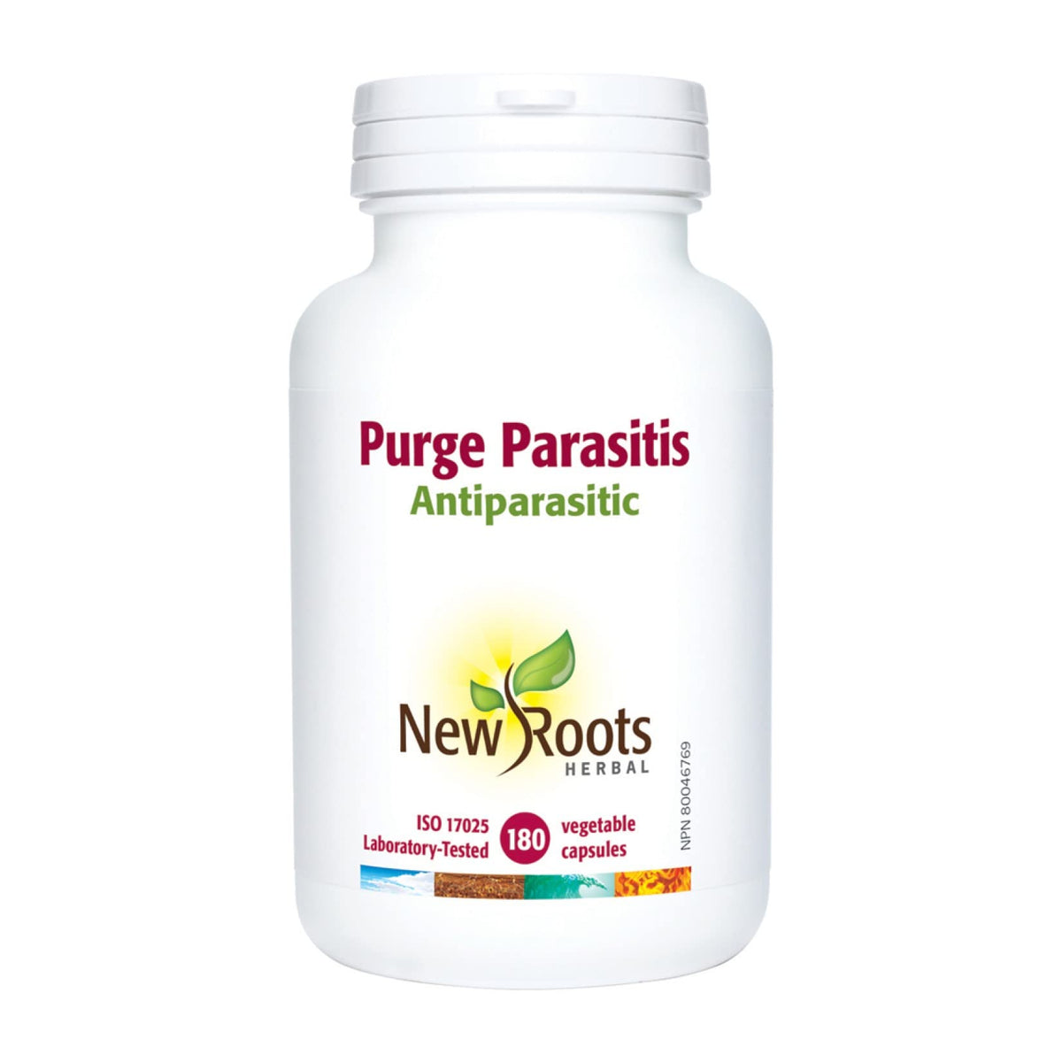 New Roots Herbal Purge Parasitis Capsules, Wormwood, Black Walnut, 180 Caps
