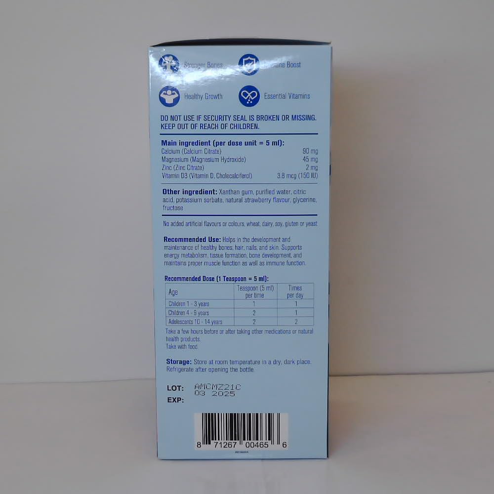 AllMom's Choice Ca + Mg + Zn with Vitamin D3